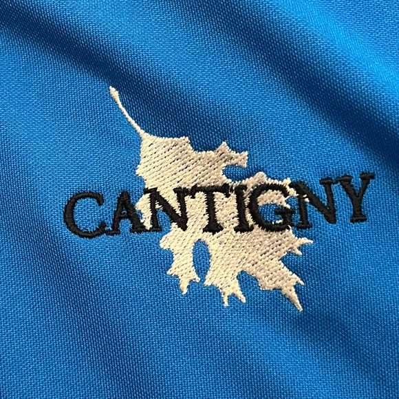 Nike Golf Men’s Large‎ Polo Short Sleeve Dri Fit Light Blue Button Up - Picture 10 of 10